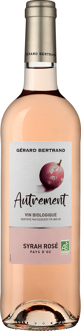 Autrement Syrah rosé 75cl