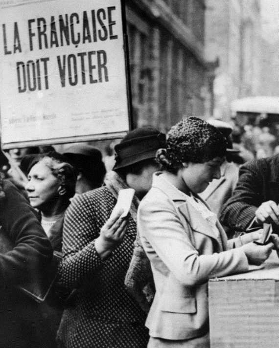 Droit de vote des Femmes, 21 Avril, 1944